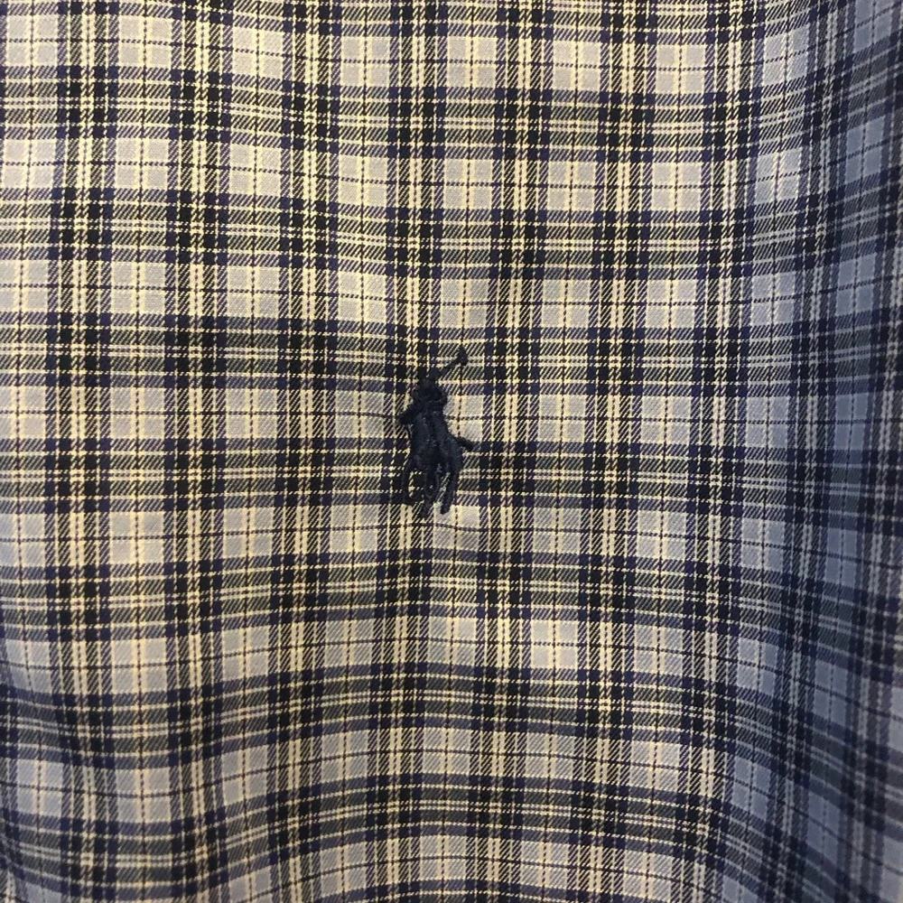 Ralph Lauren Dress Shirt Men's Easy Care 100% Cotton Stretch Regular Fit…